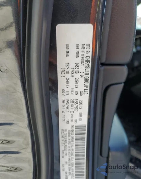 2014 Jeep Grand Cherokee Laredo из США, поврежденный, VIN 1C4RJFAGXEC429929